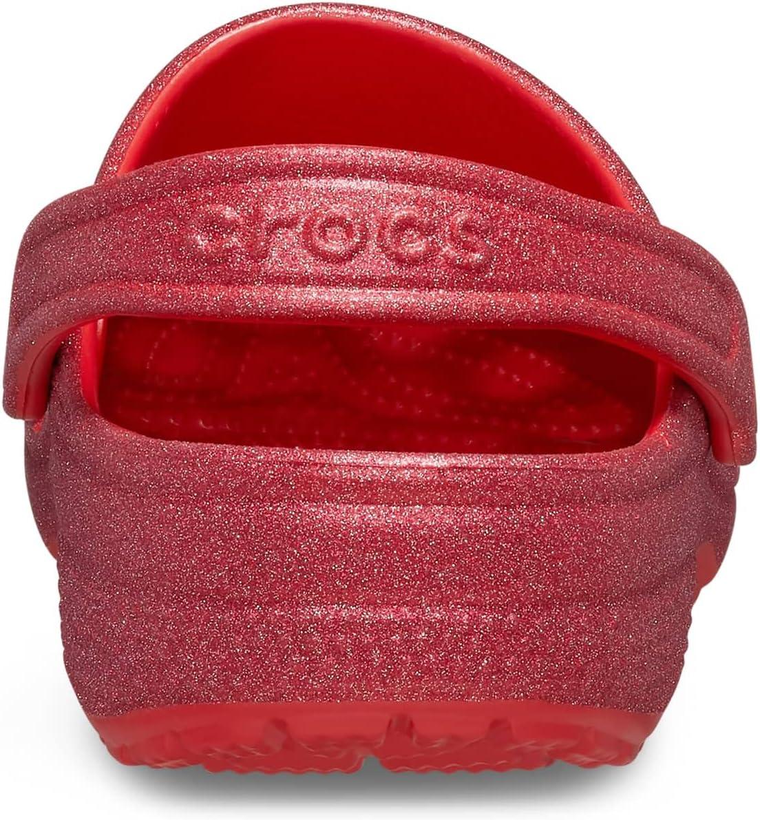 image:imageCrocs Unisex Adult Classic Glitter ClogsCherry Red