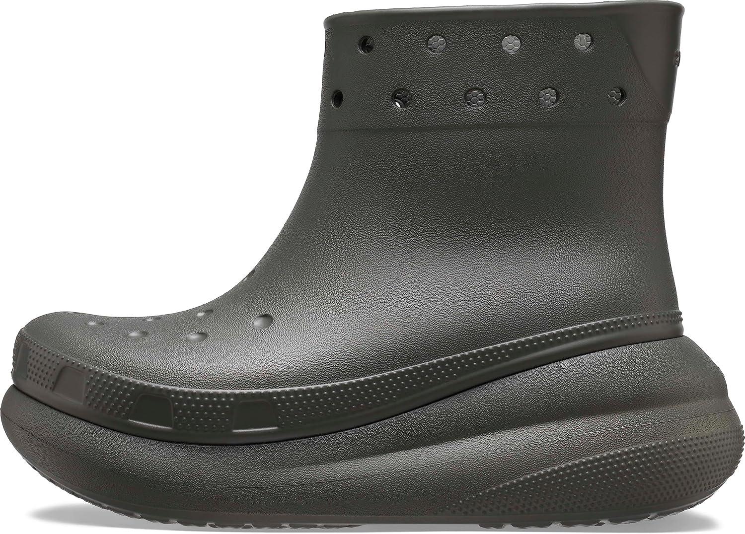 image:imageCrocs Unisex Crush Platform Waterproof Rain BootsDusty Olive