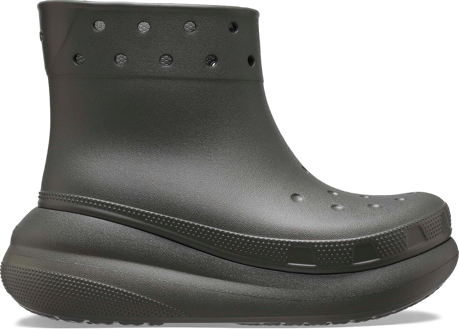 image:imageCrocs Unisex Crush Platform Waterproof Rain BootsDusty Olive