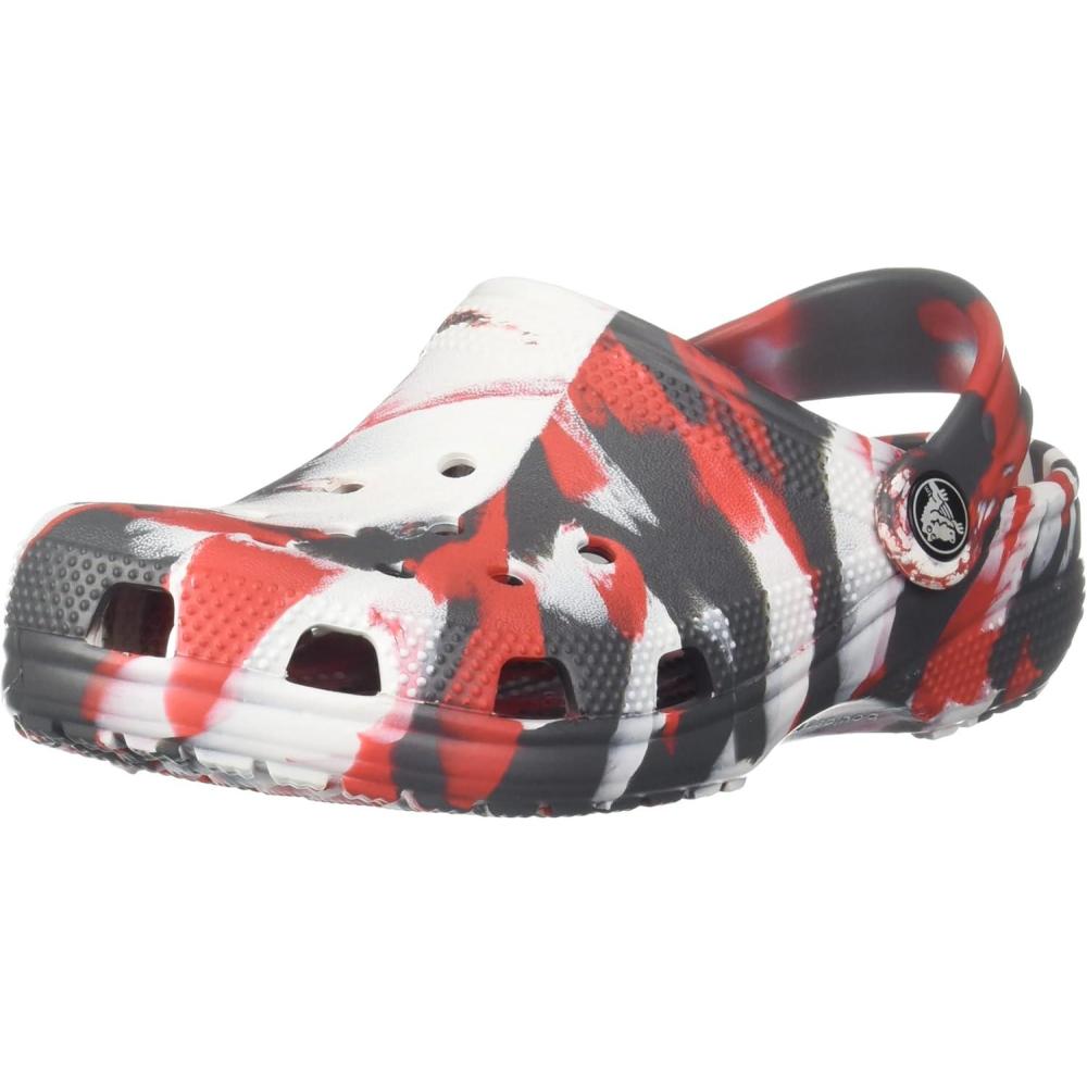 image:imageCrocs Kids Classic ClogsFlameWhite