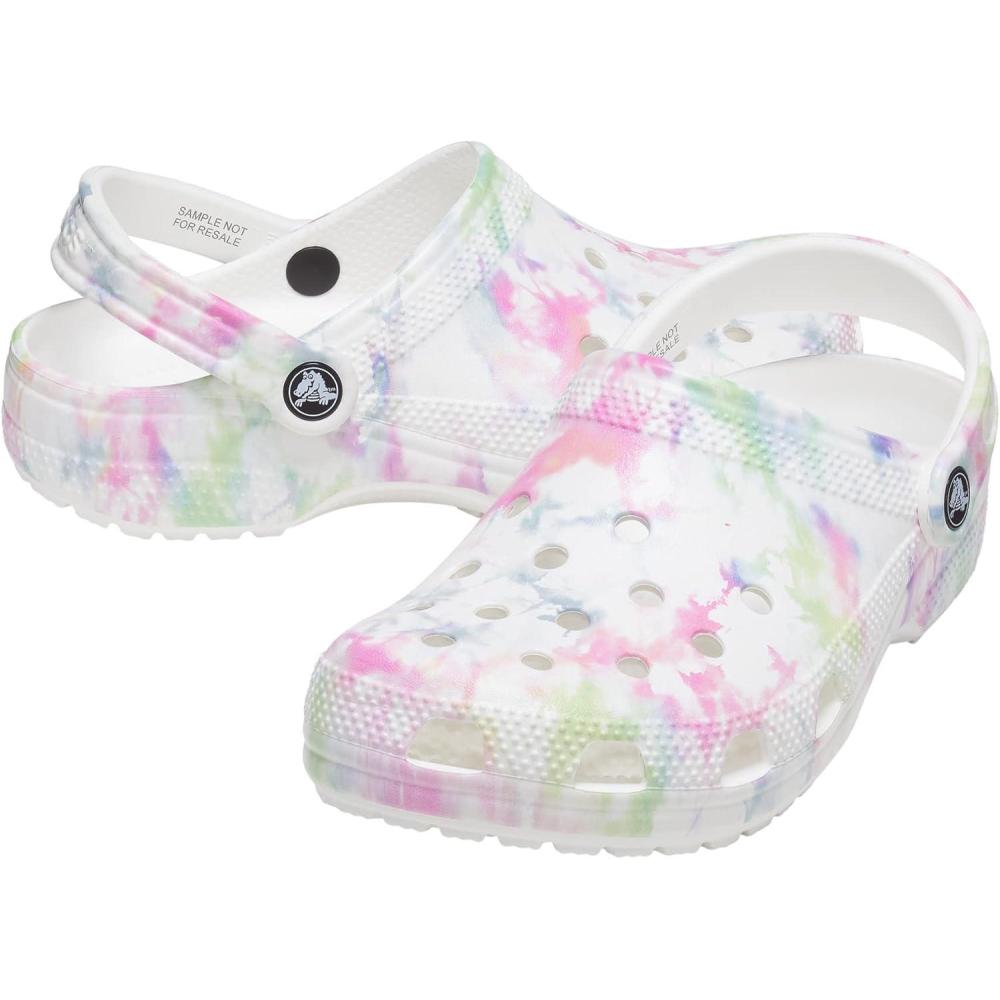 image:imageCrocs Kids Classic ClogsPastel Bleached Dye
