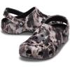 Crocs Kids’ Classic Clogs(Black/Bleach Dye)