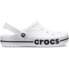Crocs Kids’ Classic Clogs(White/Navy)