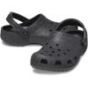 Crocs Unisex Adult Classic Glitter Clogs(Black Glitter)