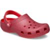 Crocs Unisex Adult Classic Glitter Clogs(Cherry Red)