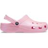 Crocs Unisex Adult Classic Glitter Clogs(Flamingo)