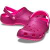 Crocs Unisex Adult Classic Glitter Clogs(Pink Crush)