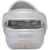 Crocs Unisex Adult Classic Glitter Clogs(Silver Glitter)