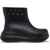 Crocs Unisex Crush Platform Waterproof Rain Boots(Black)
