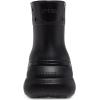 Crocs Unisex Crush Platform Waterproof Rain Boots(Black)