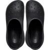 Crocs Unisex Crush Platform Waterproof Rain Boots(Black)