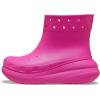 Crocs Unisex Crush Platform Waterproof Rain Boots(Juice)
