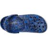 Crocs Women’s Classic Marbled Tie-dye Clogs(Blue Bolt/Multi Confetti)