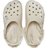 Crocs Women’s Classic Marbled Tie-dye Clogs(Bone/Multi)