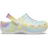 Crocs Women’s Classic Marbled Tie-dye Clogs(Pastel Tie Dye)