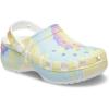 Crocs Women’s Classic Marbled Tie-dye Clogs(Pastel Tie Dye)