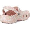 Crocs Women’s Classic Marbled Tie-dye Clogs(Pink Milk/Multi Confetti)