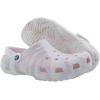Crocs Women’s Classic Marbled Tie-dye Clogs(White Pink Marble)