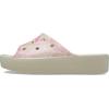 Crocs Women’s Classic Platform Slide Sandal(Bone/Multi)
