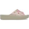 Crocs Women’s Classic Platform Slide Sandal(Bone/Multi)