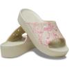 Crocs Women’s Classic Platform Slide Sandal(Bone/Multi)