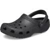 Crocs Unisex Adult Classic Glitter Clogs(Black Glitter)