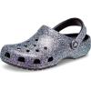 Crocs Women’s Classic Marbled Tie-dye Clogs(Black/Multi)