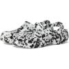 Crocs Women’s Classic Marbled Tie-dye Clogs(Black/White Confetti)