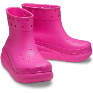 Crocs Unisex Crush Platform Waterproof Rain Boots(Juice)