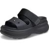 Crocs Soho Two-Strap Sandals, Platform Sandals(Black)