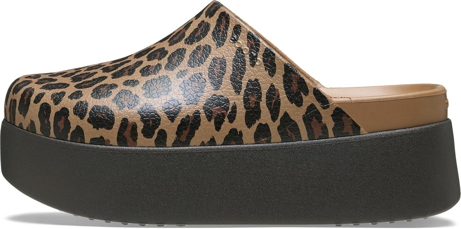 image:imageCrocs Womens Dylan Platform ClogSepiaLeopard