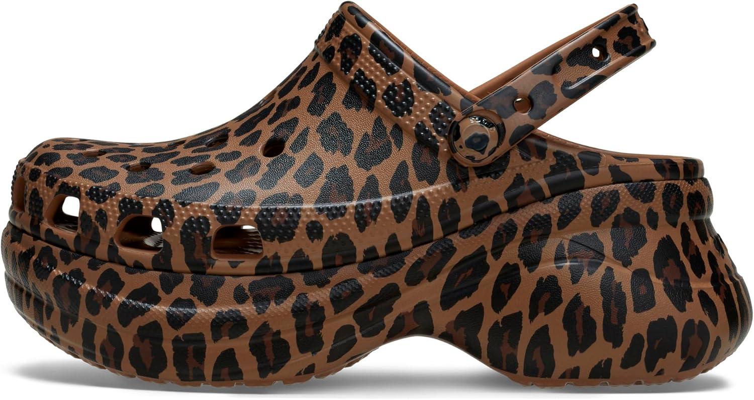 image:imageCrocs Womens Classic Bae ClogsSepiaLeopard