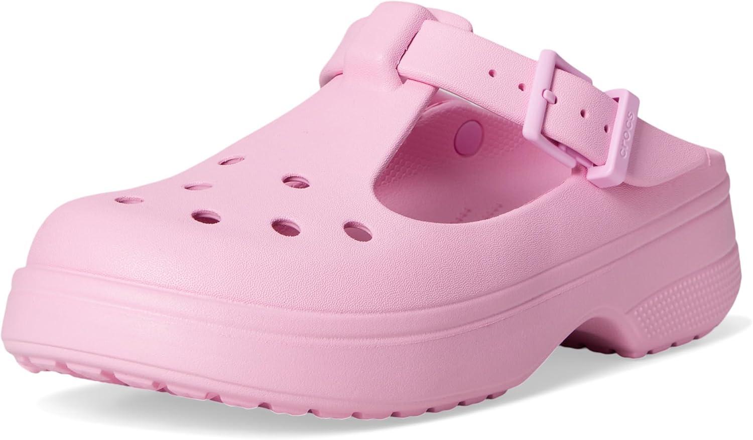 image:imageCrocs Womens Classic Mary Jane ClogsPink Tweed