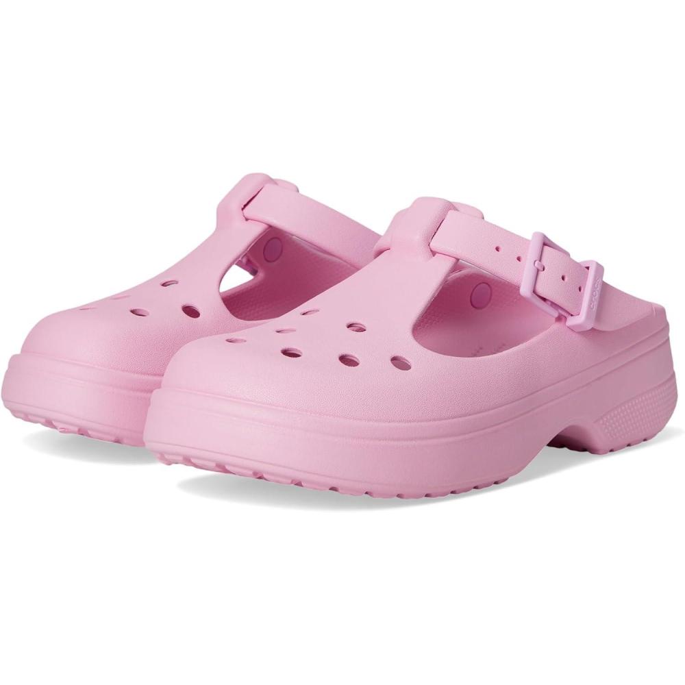 image:imageCrocs Womens Classic Mary Jane ClogsPink Tweed