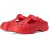 Crocs Women’s Classic Mary Jane Clogs(Cherry Red)