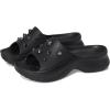 Crocs Women’s Bae Slide Platform Sandals(Black Studded)