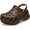 Crocs Women’s Classic Bae Clogs(Sepia/Leopard)