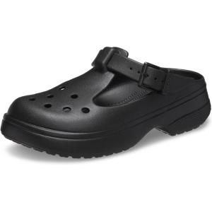Crocs Women’s Classic Mary Jane Clogs(Black)