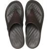 Crocs Women’s Getaway Triangle Flip Flops(Dark Cocoa)