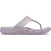 Crocs Women’s Getaway Triangle Flip Flops(Mauve Mist)