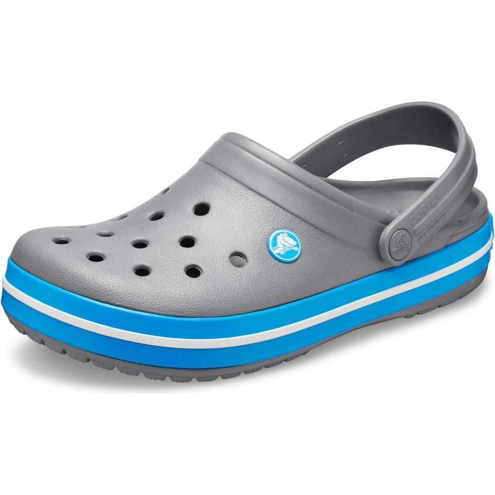 image:imageCrocs UnisexAdult Crocband ClogCharcoalOcean