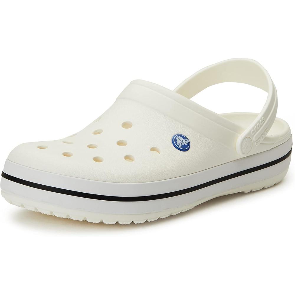 image:imageCrocs UnisexAdult Crocband ClogWhiteBlack