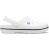 Crocs Unisex-Adult Crocband Clog(White)