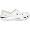 Crocs Unisex-Adult Crocband Clog(White/Black)