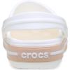 Crocs Unisex-Adult Crocband Clog(White/Pink Caramel)