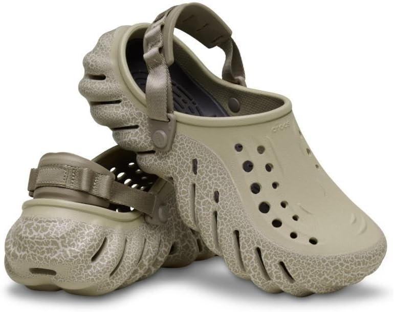 image:imageCrocs Mens Echo Crackle Slate Grey ClogsBraun