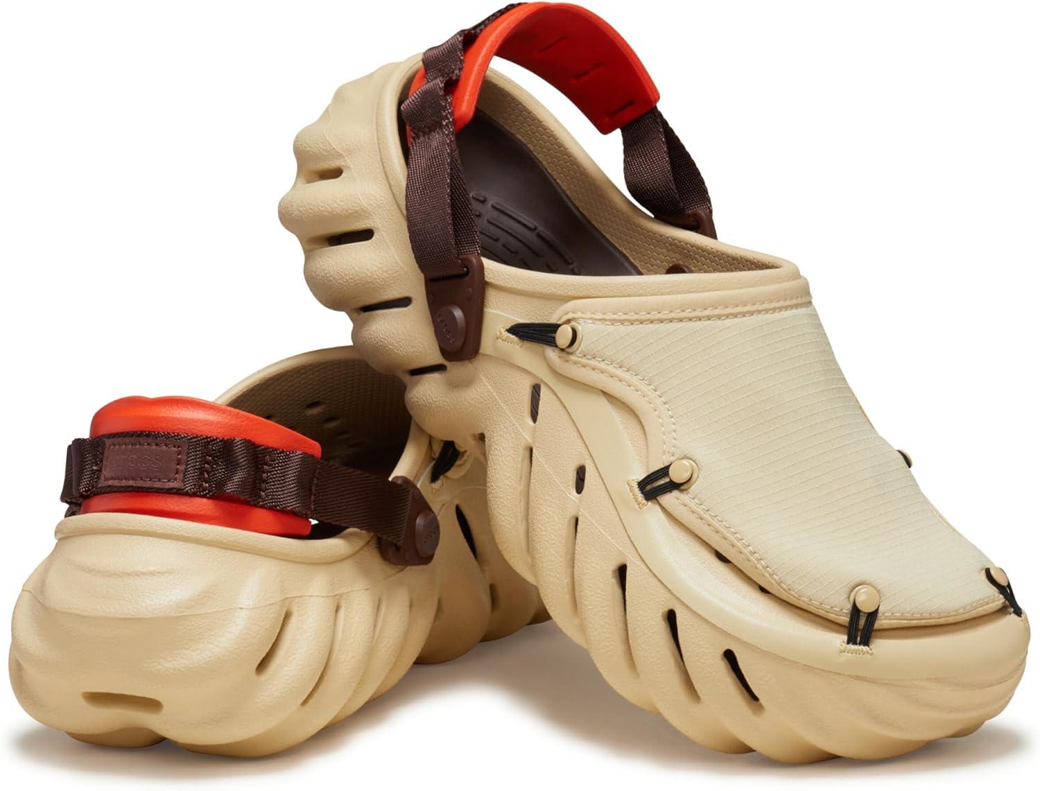 image:imageCrocs Mens Echo Crackle Slate Grey ClogsSesameRipstop