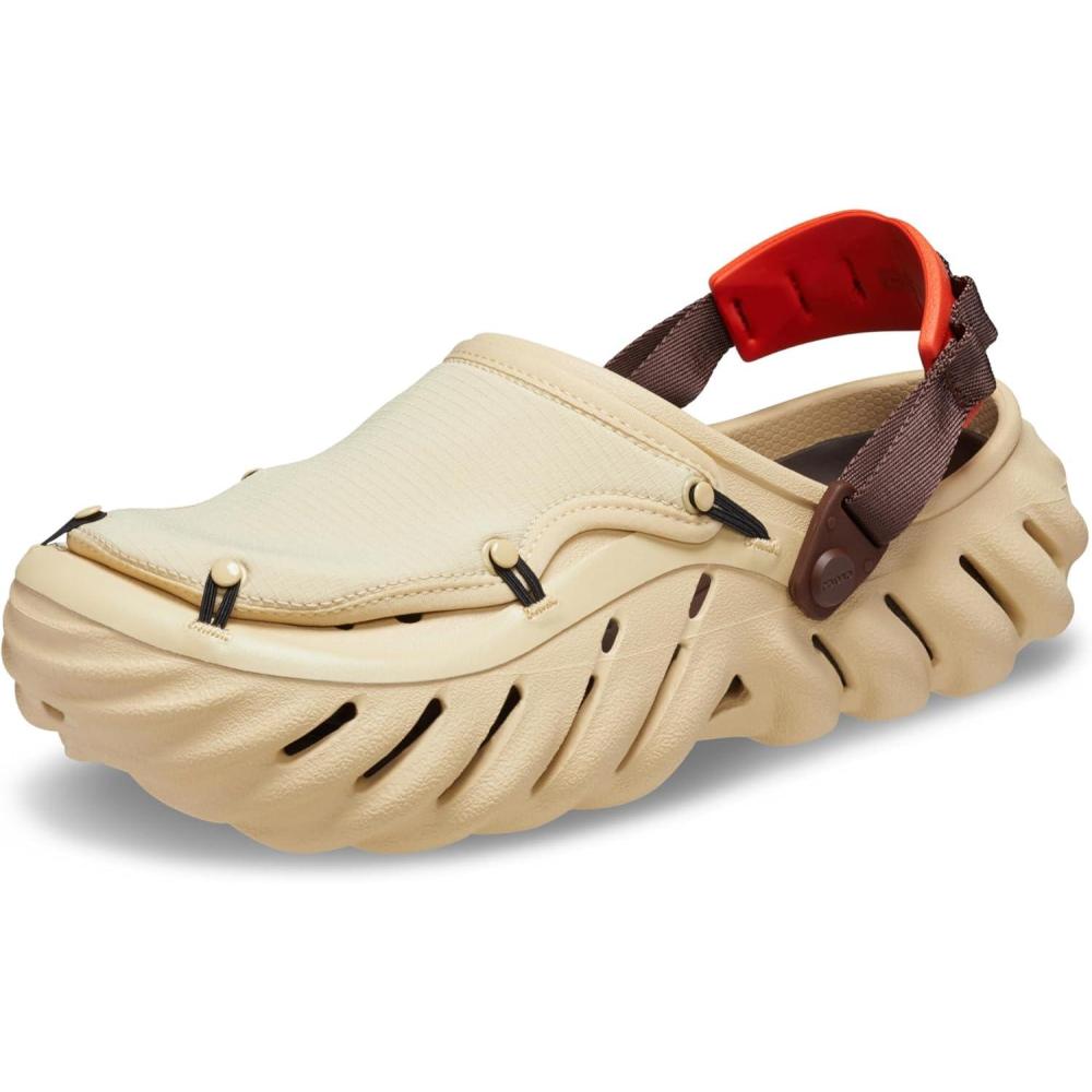 image:imageCrocs Mens Echo Crackle Slate Grey ClogsSesameRipstop