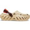 Crocs Men’s Echo Crackle Slate Grey Clogs(Sesame/Ripstop)