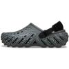 Crocs Men’s Echo Crackle Slate Grey Clogs(Slate Grey Crackle)